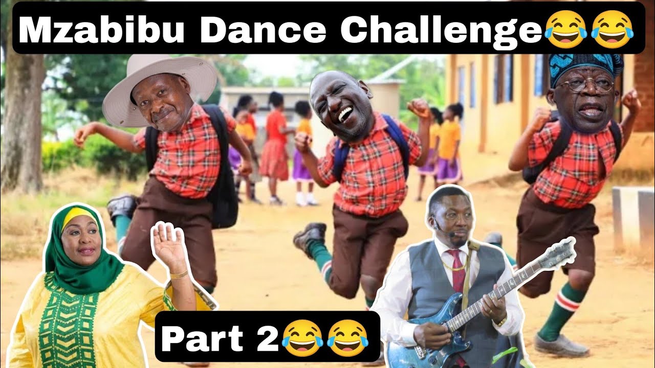 MZABIBU INTERNATIONAL DANCE CHALLENGE FT BOLA TINUBU SAMIA SULUHU MUSEVENI RUTO NGANGA🤣🤣🤣