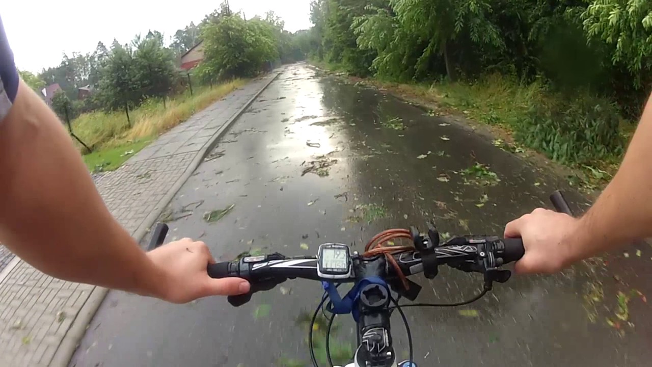 Kuźnia Raciborska po nawałnicy-tornadzie  07.07.2017