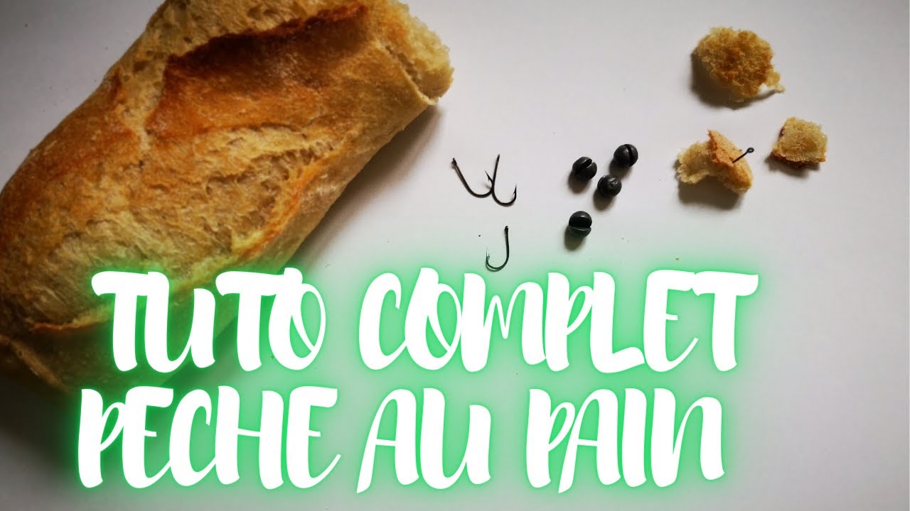 TUTO complet PÊCHE au PAIN 🍞  et son ACTION en PÊCHE 🎣