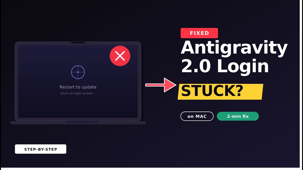 Antigravity 2.0 Stuck on 
