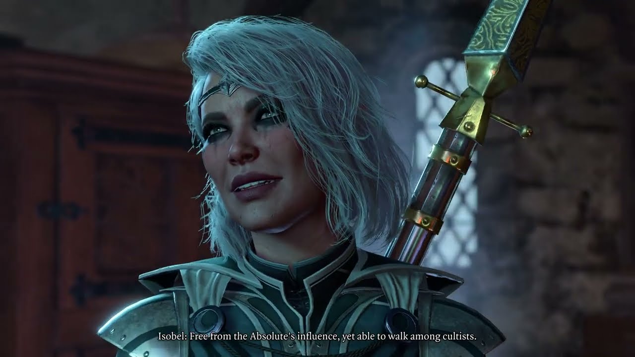 Baldur's Gate 3 Saving Isobel Exploring Ashadow Cursed Lands with Mini Boss Fight Tactician 4K