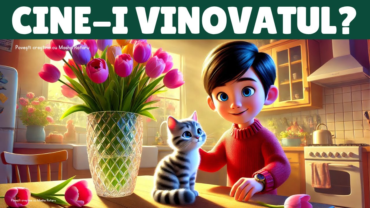🐈Băiețelul și Motănașul Nevinovat: O Minciună Mică cu Urmări Mari!