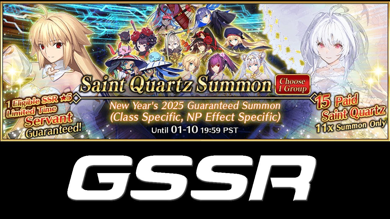 PRIMER ROLL DEL 2025 - GSSR | FATE/GRAND ORDER NA