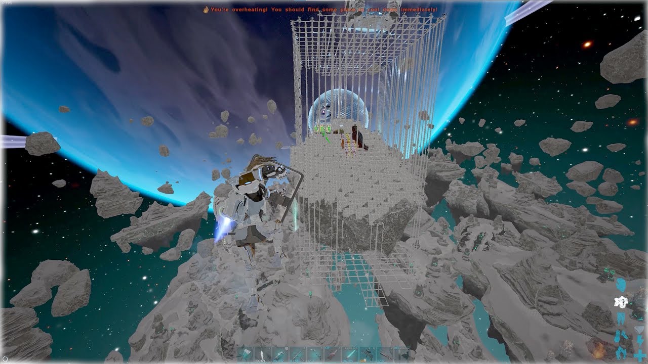 [ ASE ] ARK BUT I LIVE ON A METEORITE.