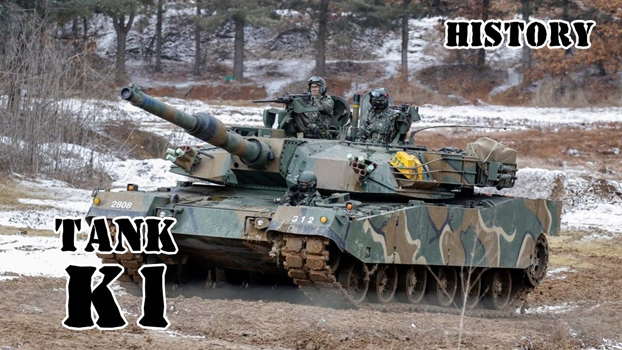 South Korean main battle tank K1 || History