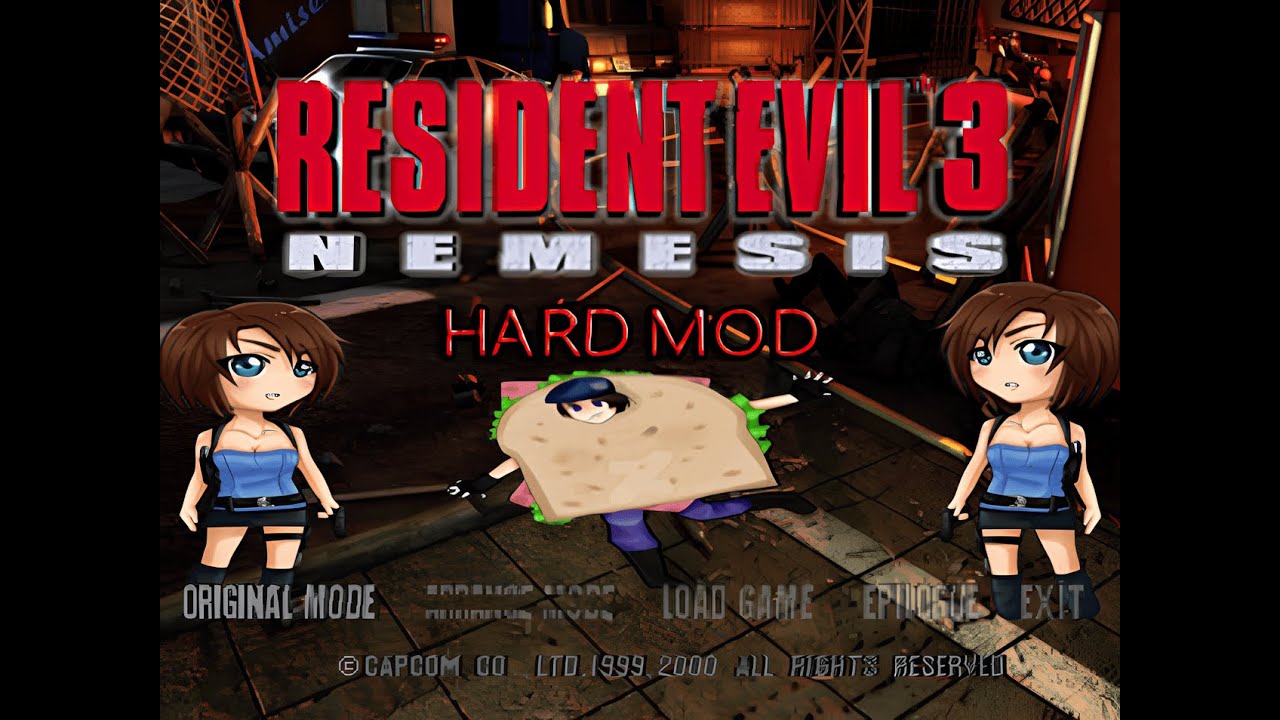 バイオ３ Resident Evil 3 kawasake09 Hard mod