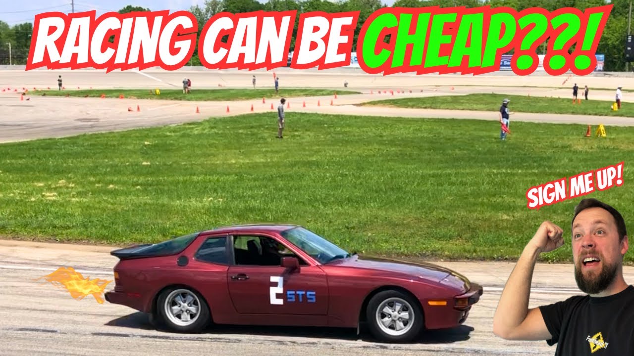 RACING my Porsche 944 for the first time!! Project Weekend Racer, Ep 8