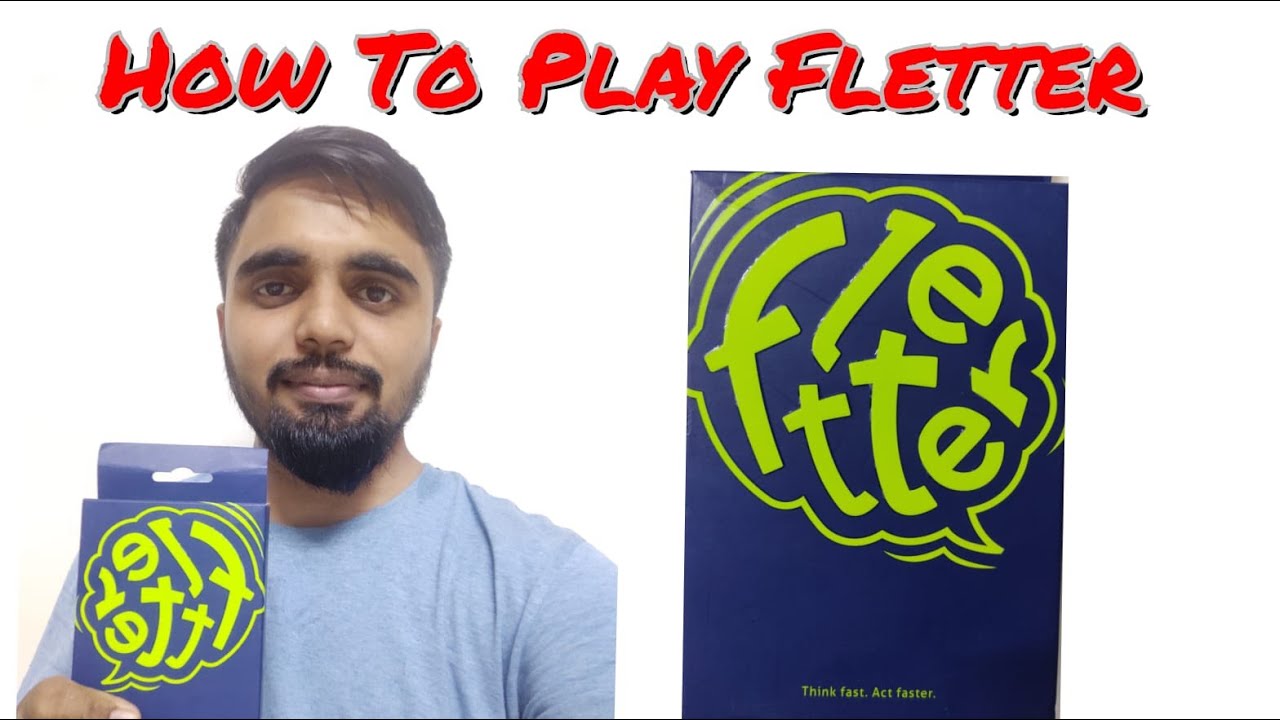 FLETTER | CARD GAME | FAMILY GAME |