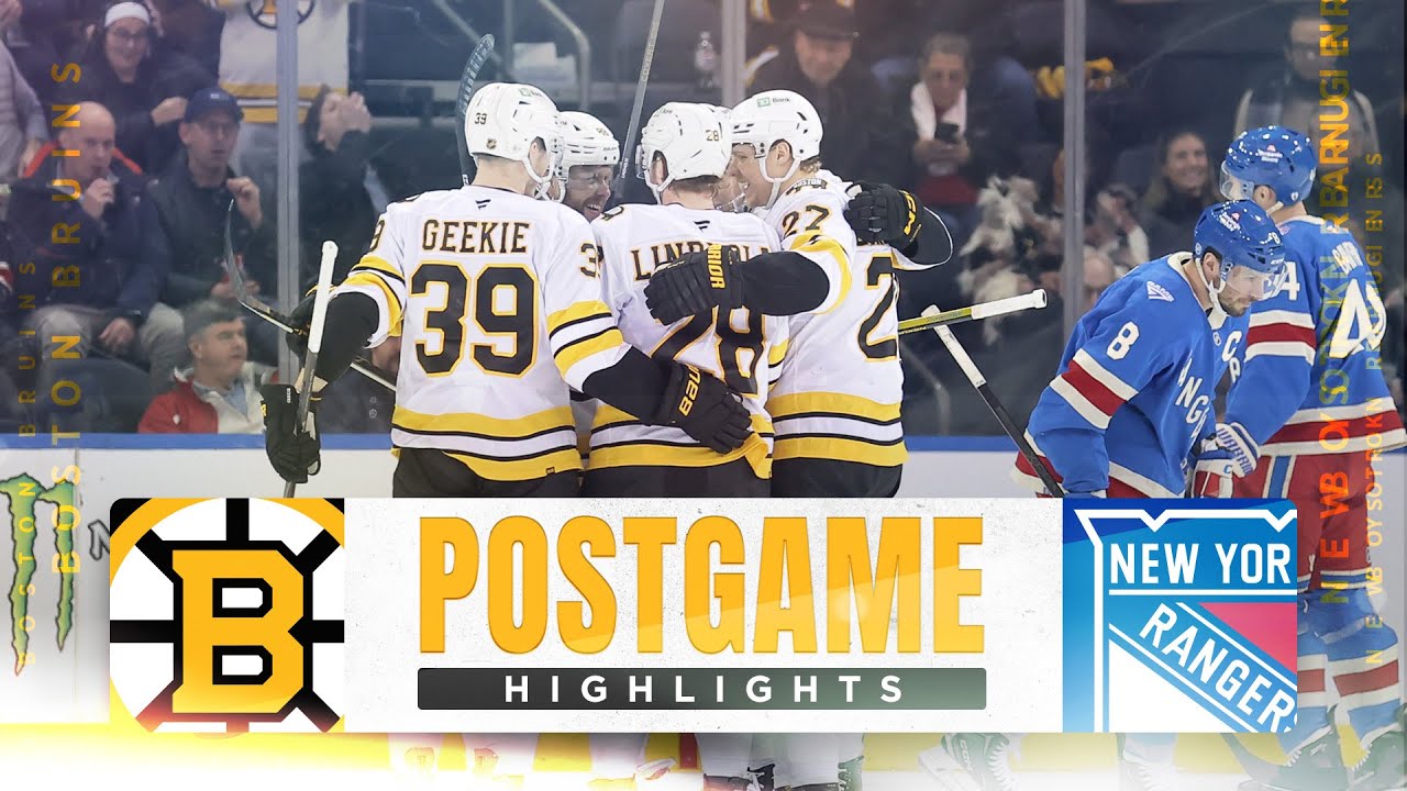 CONDENSED GAME: Boston Bruins vs. New York Rangers - 1/26/2026
