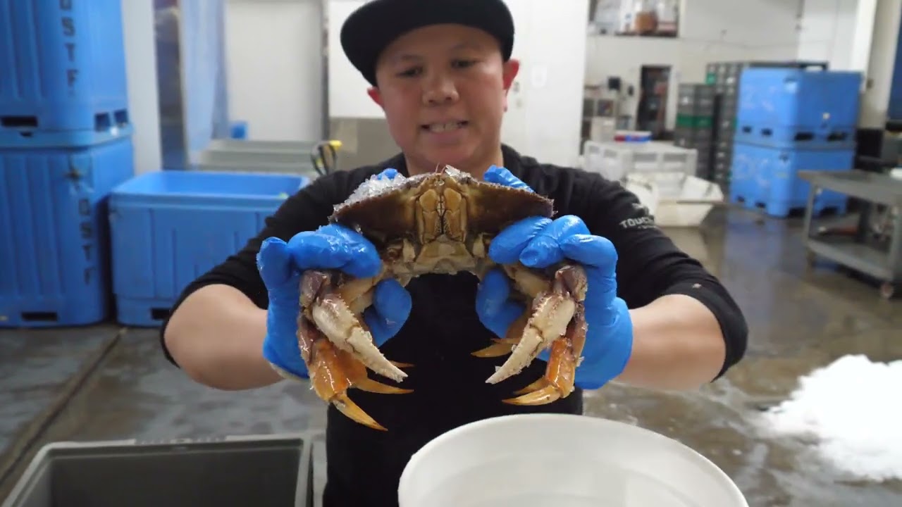 How to dispatch a live crab: smash & twist