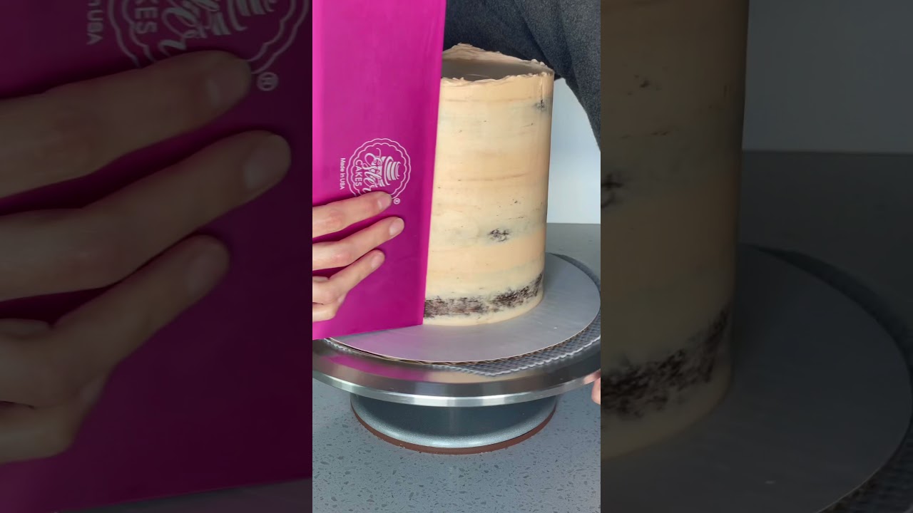 Buttercream tree bark cake