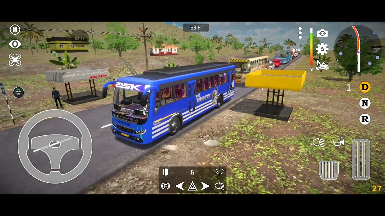 gostei do jogo galerinha!! mais só  tem 3 ônibus!!