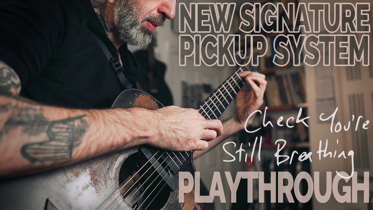 First play with my new signature pickup system - Fishman PowerTap Earth Pro