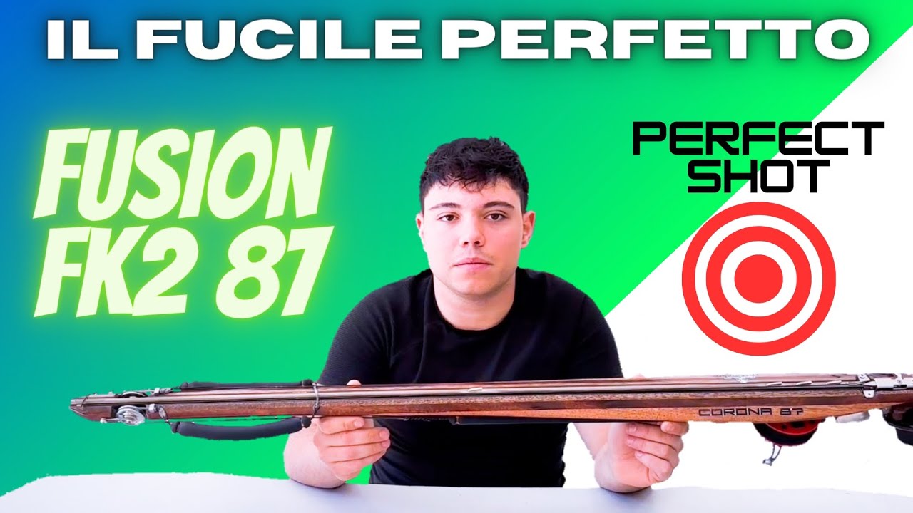 FUSION FK2: più potenza e massima precisione! Il level up nella tua pescasub! Arbalete artigianale