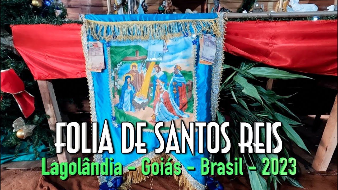 ✅FOLIA DE SANTOS REIS - LAGOLÂNDIA - GOIÁS - BRASIL - 2023 🏚🚜🌽🐂☕🥖