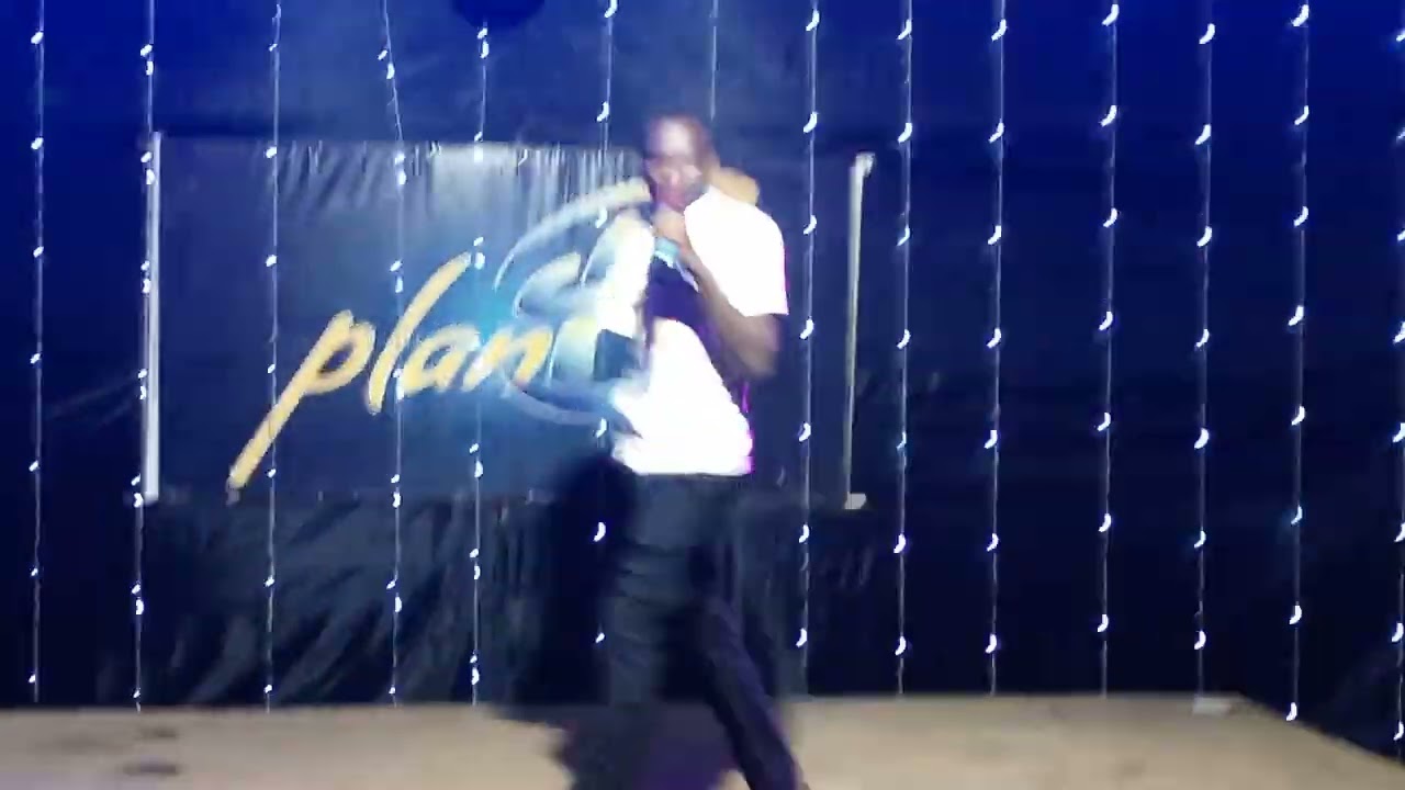 Mc Ever Dee preparing for Saturday match #Fufa Drum   at plan B lounge