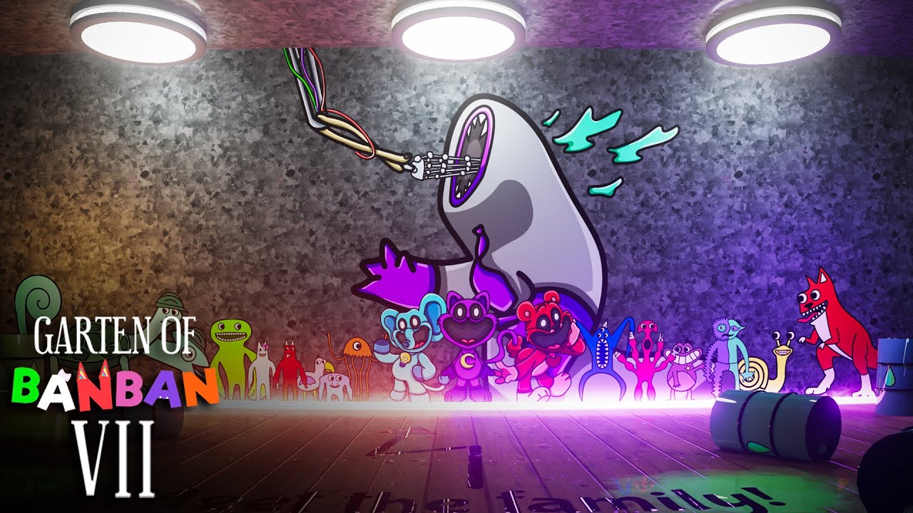 Garten of Banban 7 - ALL NEW BOSSES + POPPY PLAYTIME  (Gameplay #15)