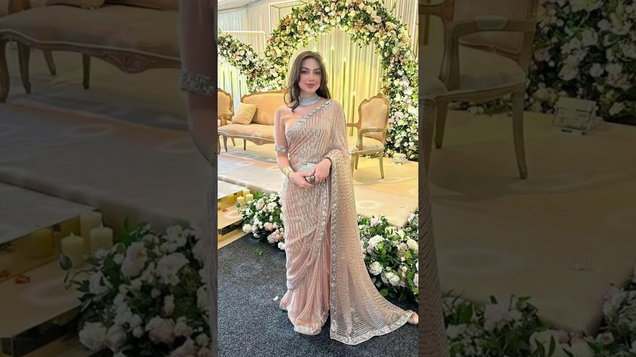 Latest Trendy Party Wear Saree Design July 2026 | ✨Beautiful Saree Design✨ #shorts #fashion #saree