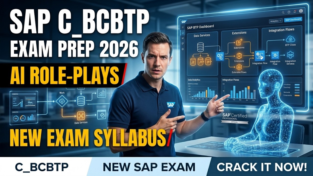 Подготовка к экзамену SAP C_BCBTP 2026 | Ролевые AI-сценарии и симуляция экзамена SAP BTP