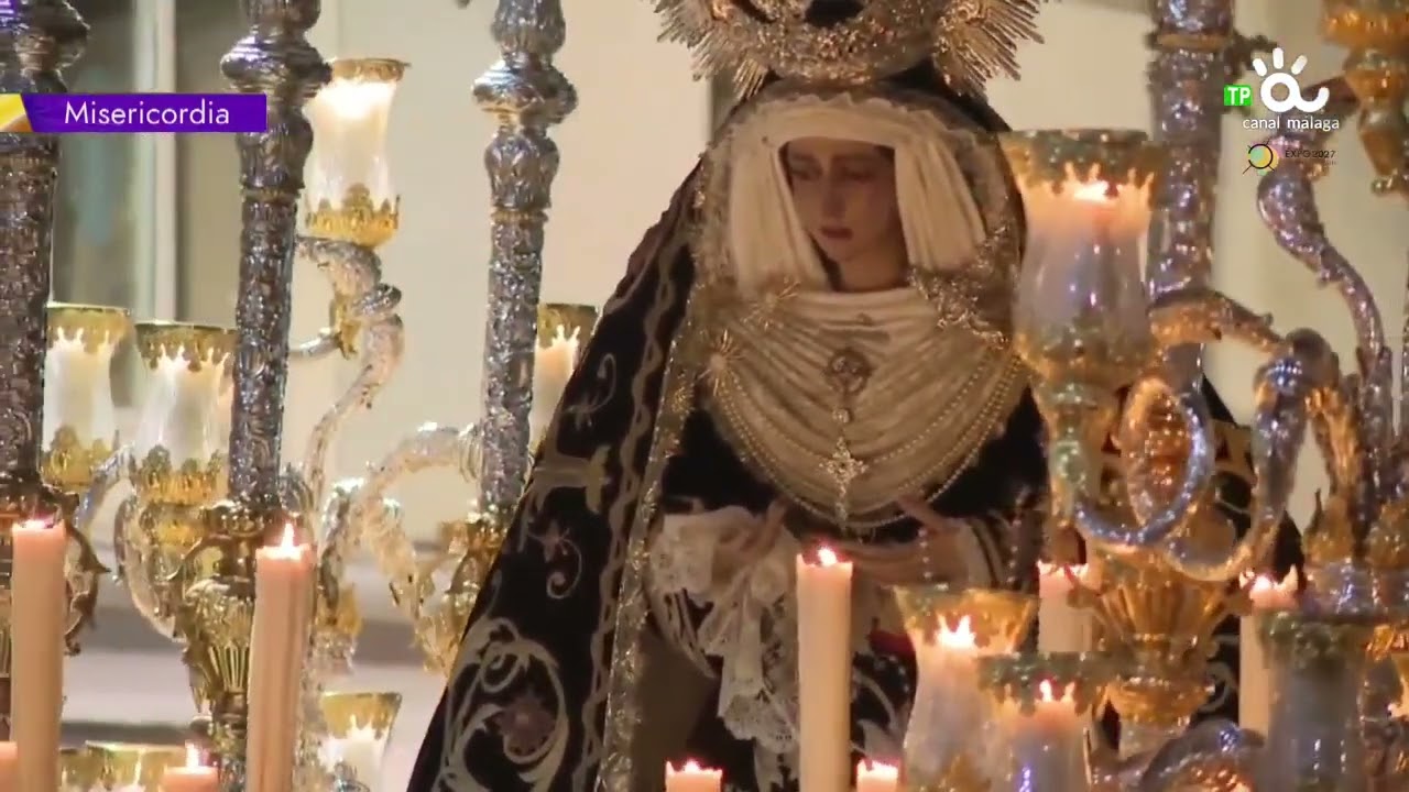 Virgen del Gran Poder (Misericordia) en Tribuna Oficial | Málaga 2023