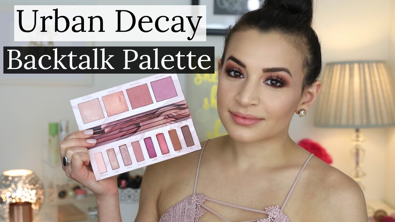 Urban Decay Backtalk Palette | Review and Tutorial