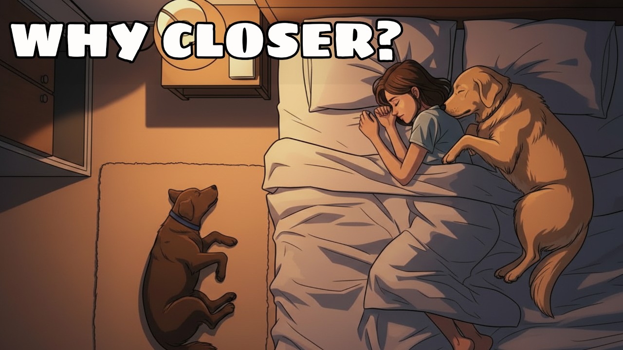 The Quiet Reason Older Dogs Sleep Closer to You