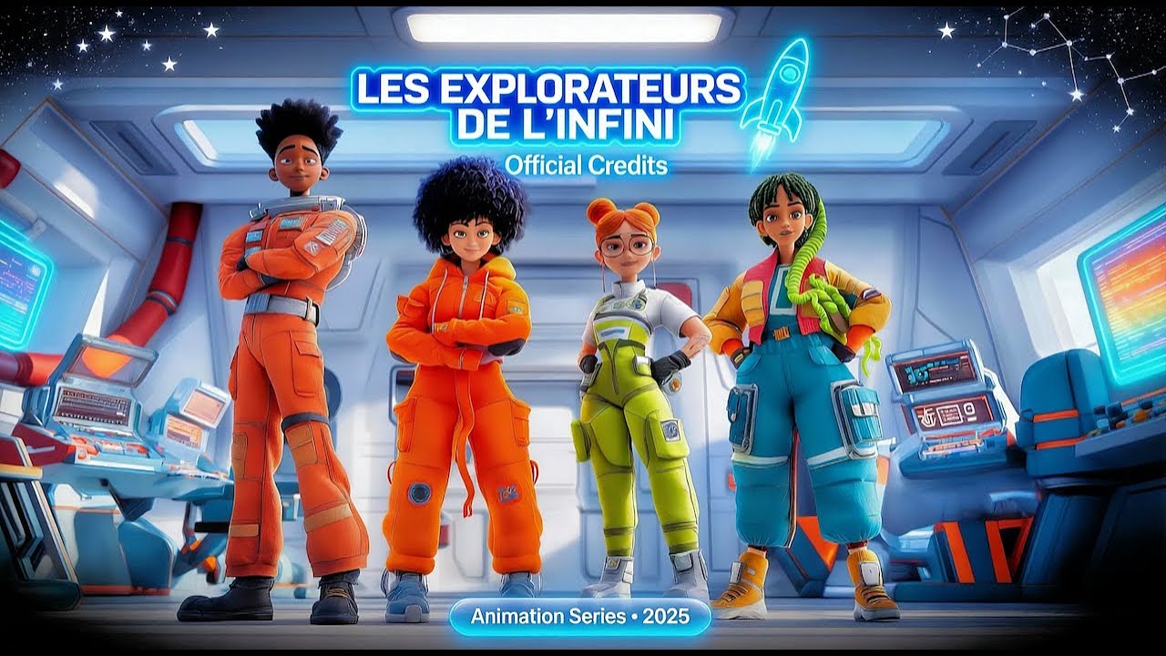 🚀 LES EXPLORATEURS DE L'INFINI - DJ Lightha | Animated Series Theme