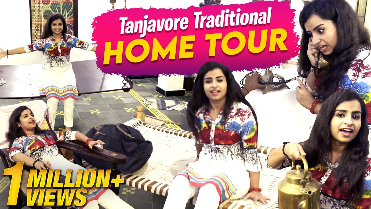 Tanjavore Traditional Home Tour | Sivaangi Krishnakumar | Tamil Vlogs