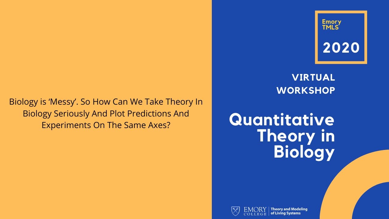 So How Can We Take Theory in Biology Seriously and Plot Predictions & Experiments on the Same Axes?