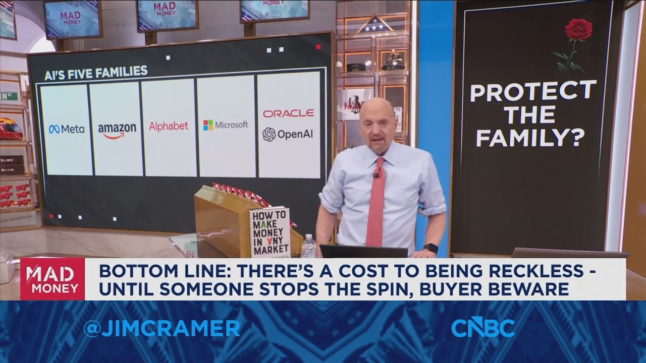 There's a cost to being reckless, until someone stops the spin, buyer beware, says Jim Cramer
