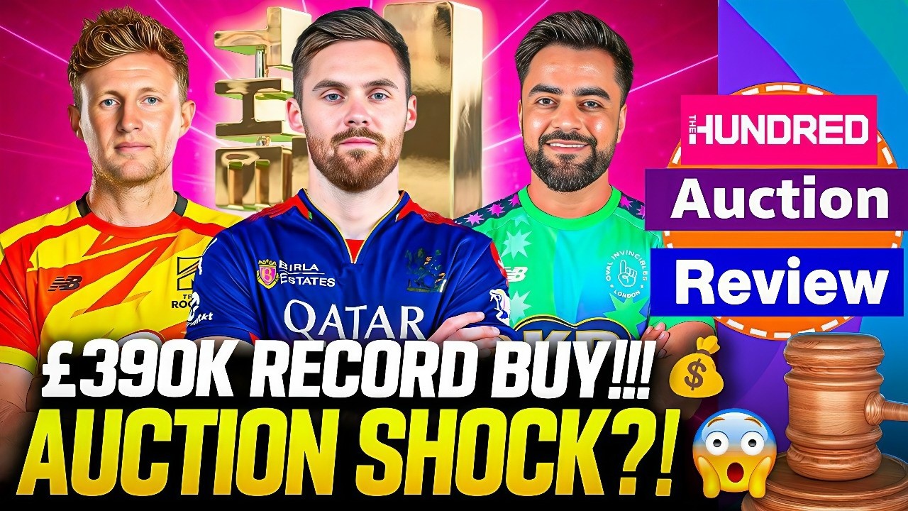 THE HUNDRED AUCTION 2026 REVIEW 🔥 All Teams Squads Review | Best & Worst Picks