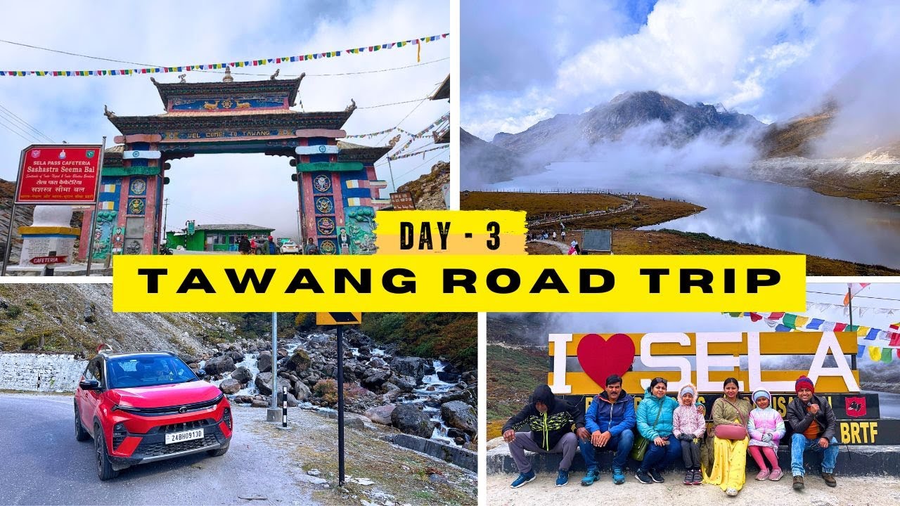 Thrill of Sela Pass Drive: Dirang to Tawang by Car | Tawang Road Trip | Day 3