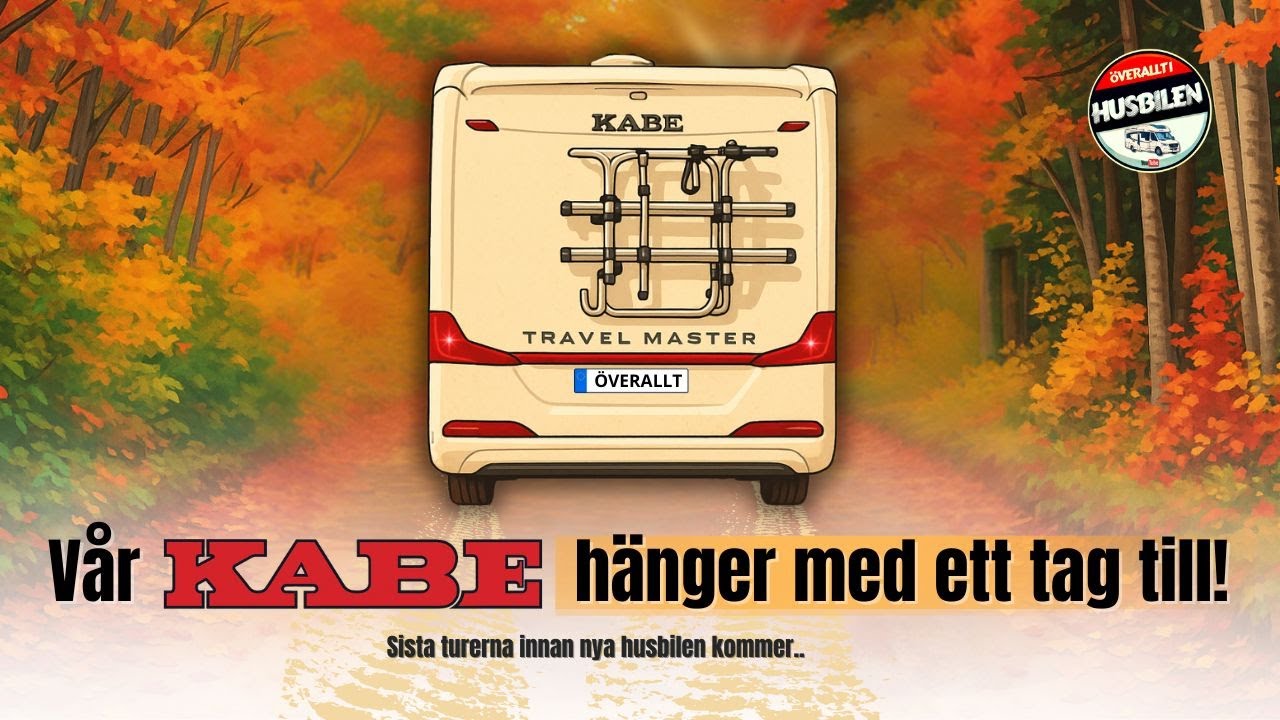 Vi njuter av de sista turerna med vår KABE innan nästa kapitel börjar!