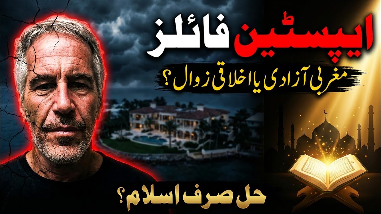 Epstein Files: Maghribi Tehzeeb Ka Zawal | Azadi Ya Awaragi? | Islam Ka Jawab