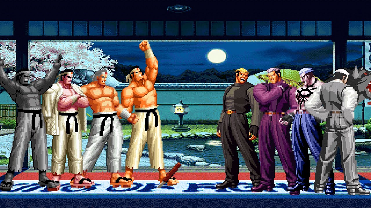 KOF MUGEN | Goro Daimon Team vs Yamazaki Team