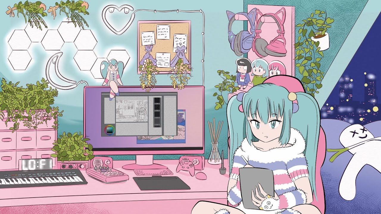 VOCA-LOFI feat.miku【lofi-hiphop/chillhop/study/作業用BGM】