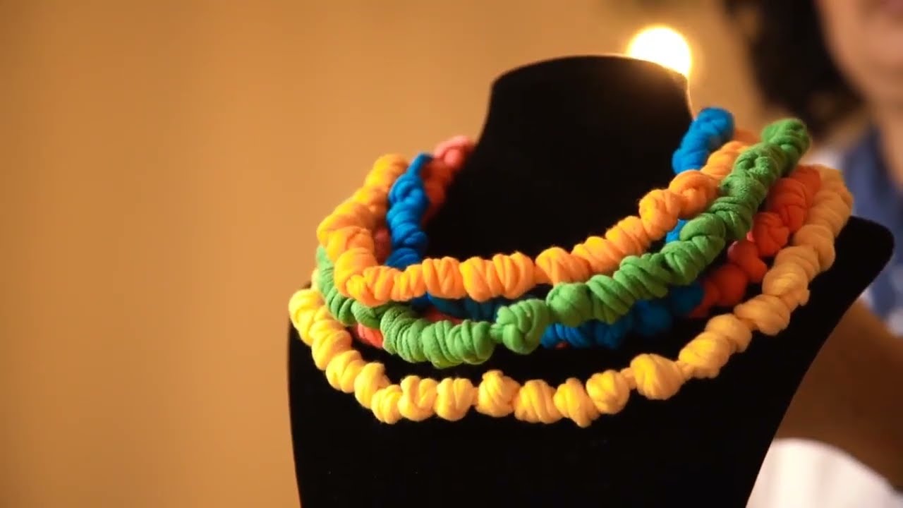 Collares con tela