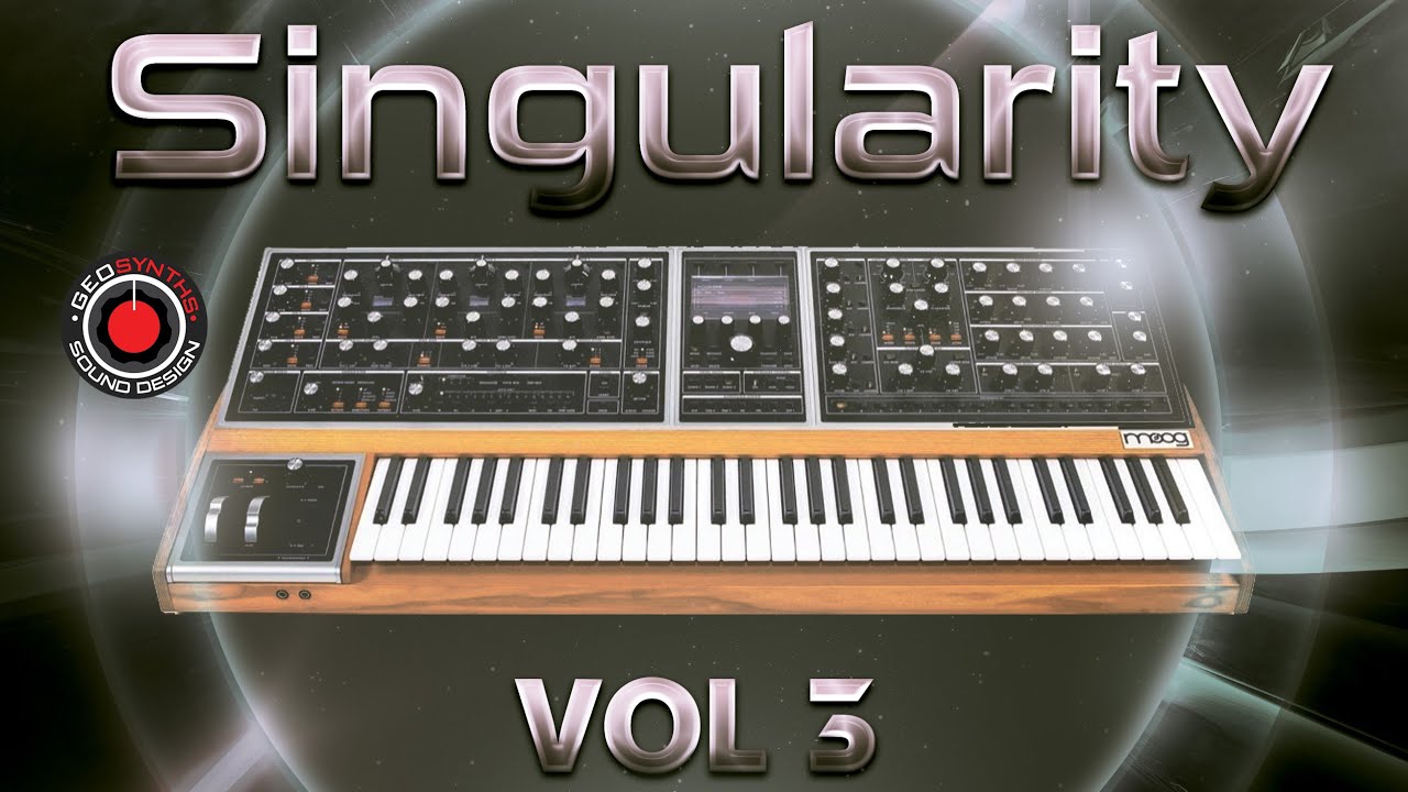 Singularity Vol 3 - Patches 1 to 32 - MOOG ONE