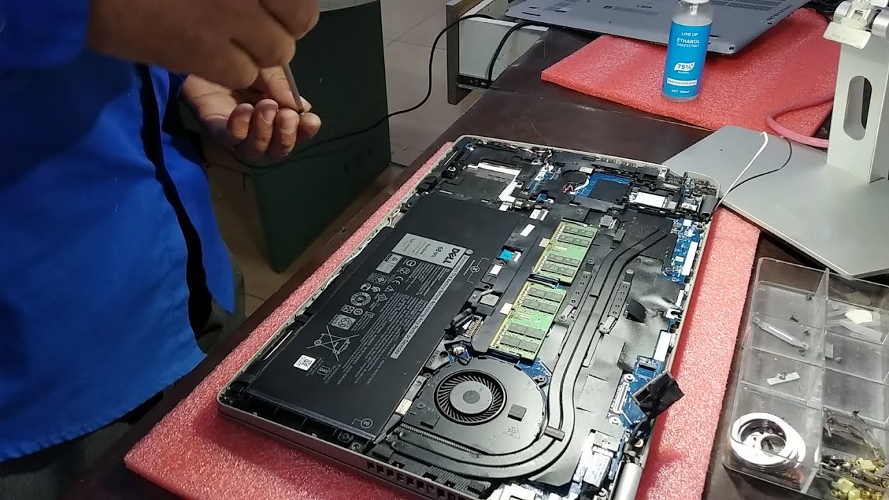 Dell Latitude 5510 Water inside