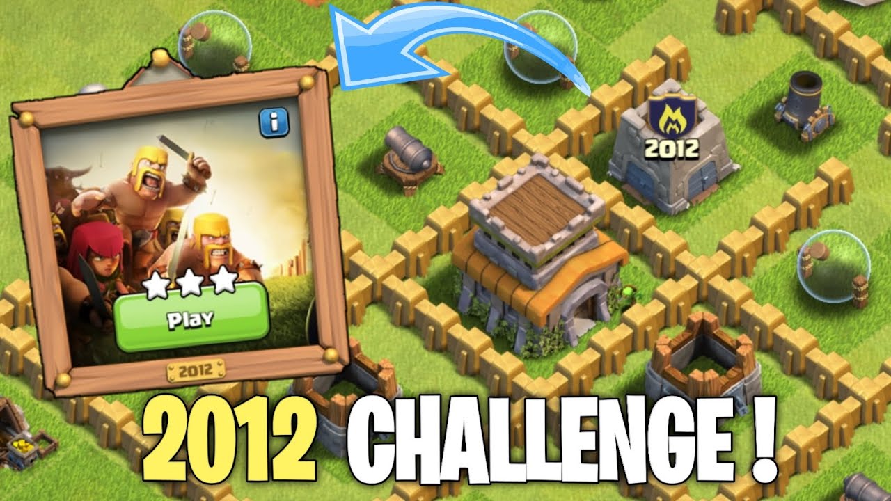 Easily 3 Star 2012 Challenge In First Attempt (Clash of Clans)
