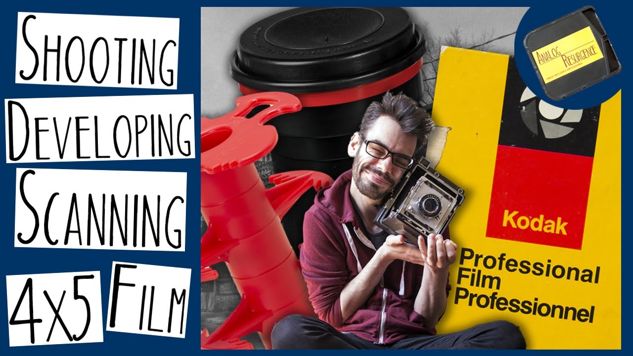 Shooting, Developing & Scanning 4x5 FILM | 40 YEAR EXPIRED FILM