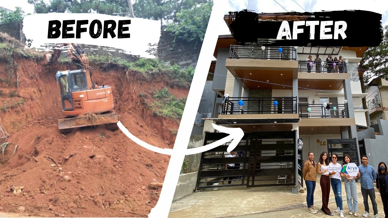 Construction & Renovation Tour #5: An overlooking end lot house in Baguio