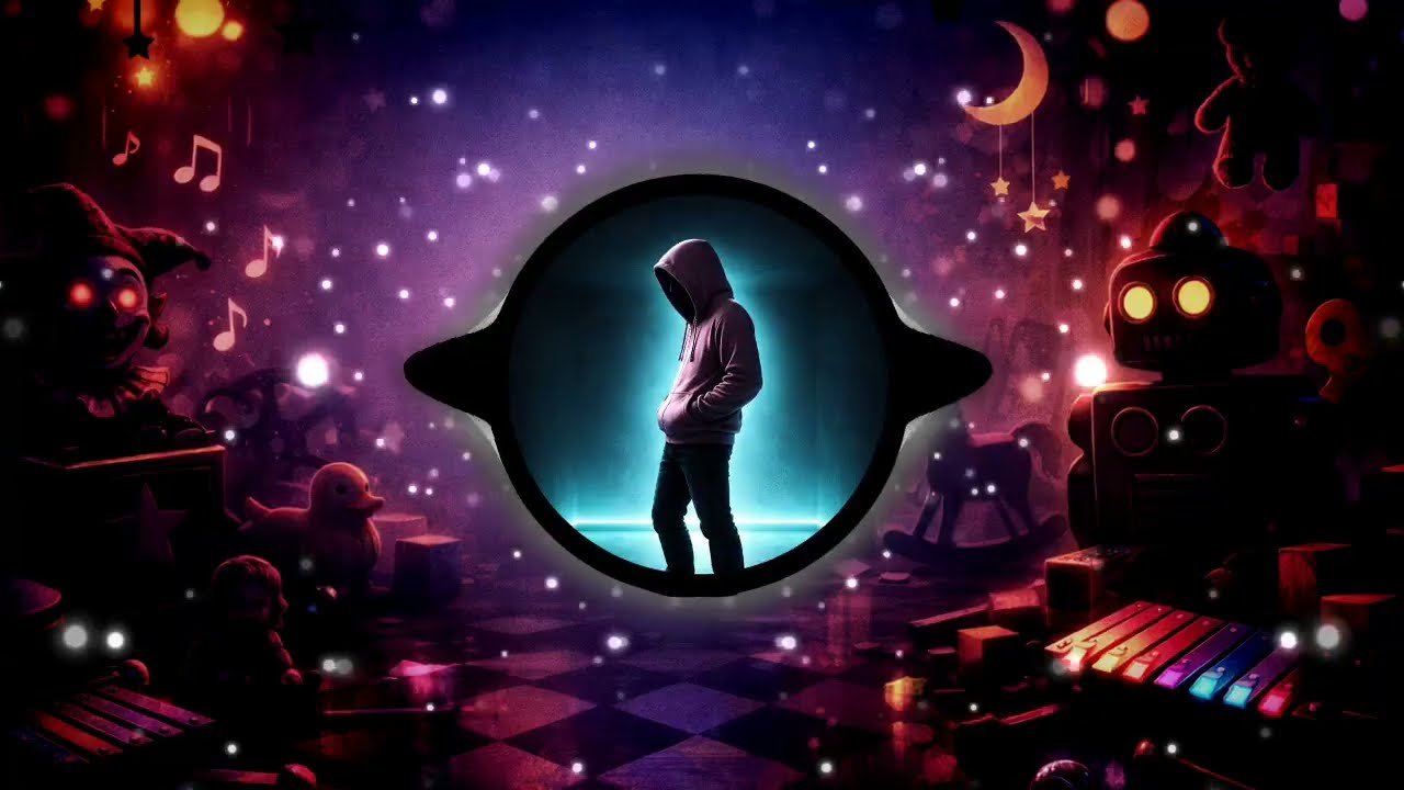Toybox Paradox 🎠 | Playful Dark Pop/Rap Stream Background Visualizer