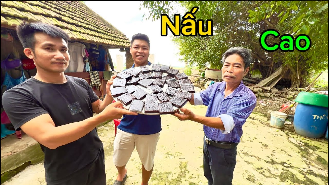 Mất 7 Ngày Để Nấu 1 Nồi Cao Mèo Đen | Cao Mèo Đen Nấu Như Thế Nào | Gia Đình Huy Anh