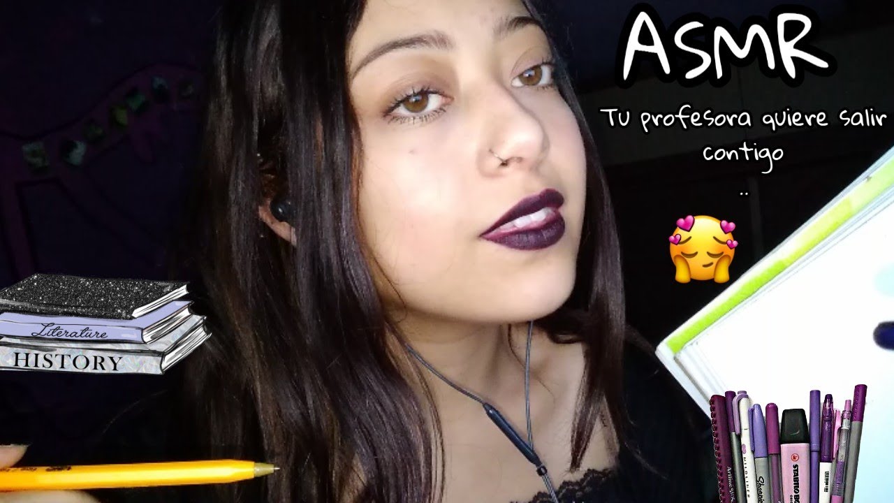 ASMR / LE GUSTAS A TU PROFESORA :O (ROLEPLAY)