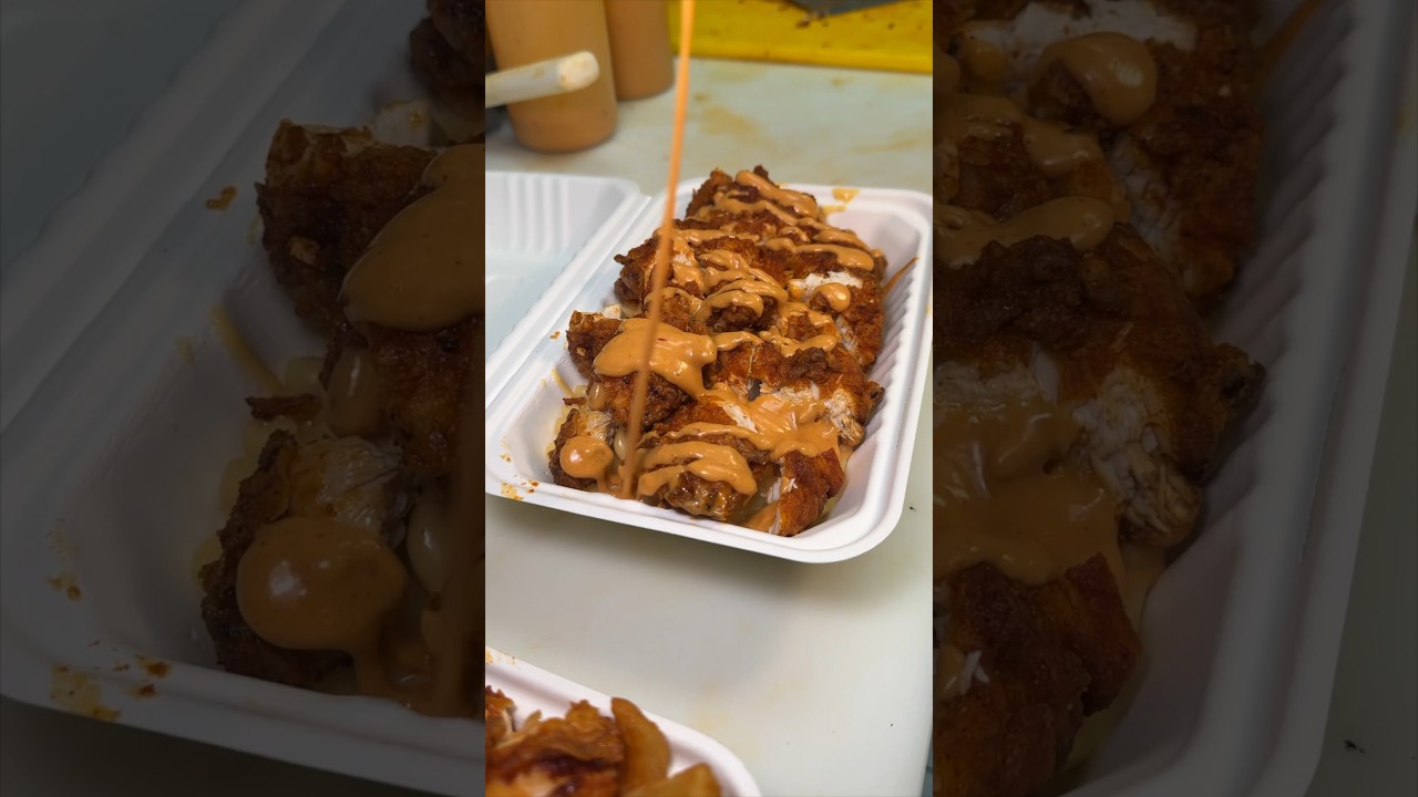 The HOT CHICKEN MAC & CHEESE from Fluffie&rsquo;s Hot Chicken in Hackensack, NJ! 🧀🍗🔥🤤 #DEVOURPOWER