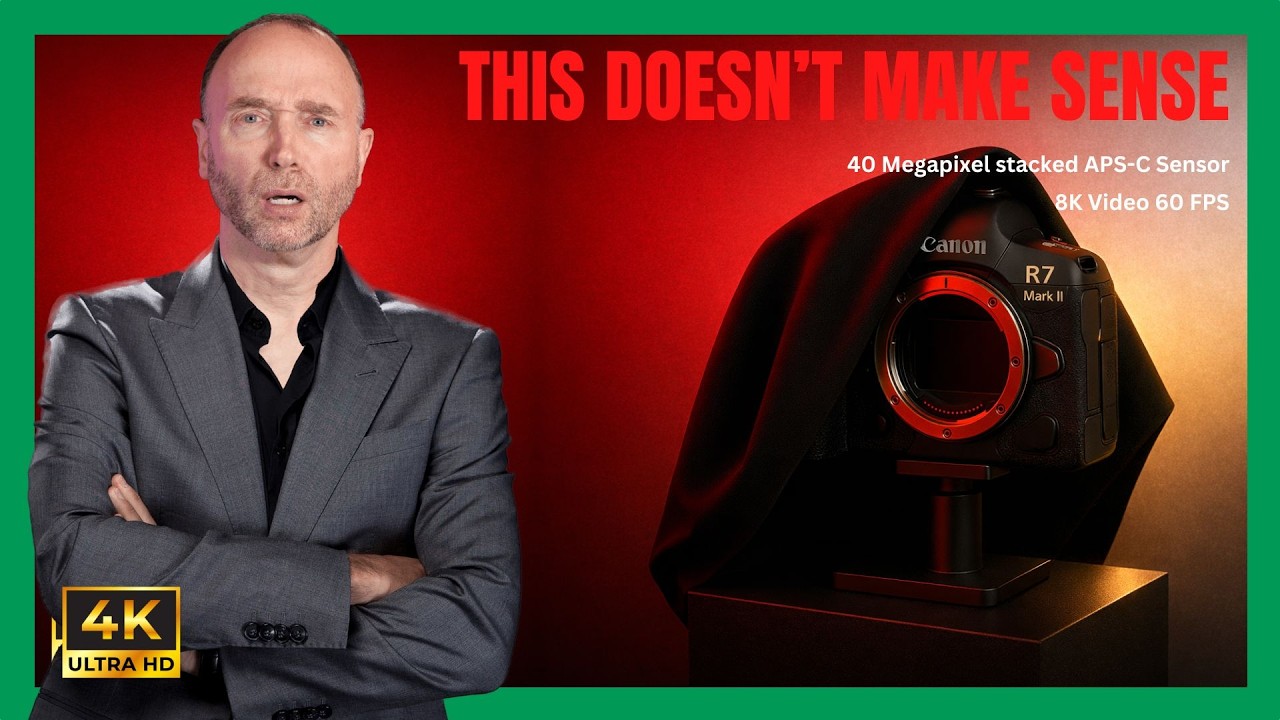 Canon R7 II: 8K 60 kl./s i 40 MP Nie brzmi dobrze