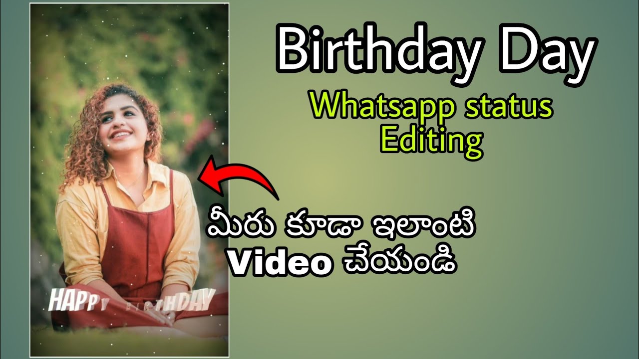 Funny Birthday Video Editing | Telugu lo | Asif MA