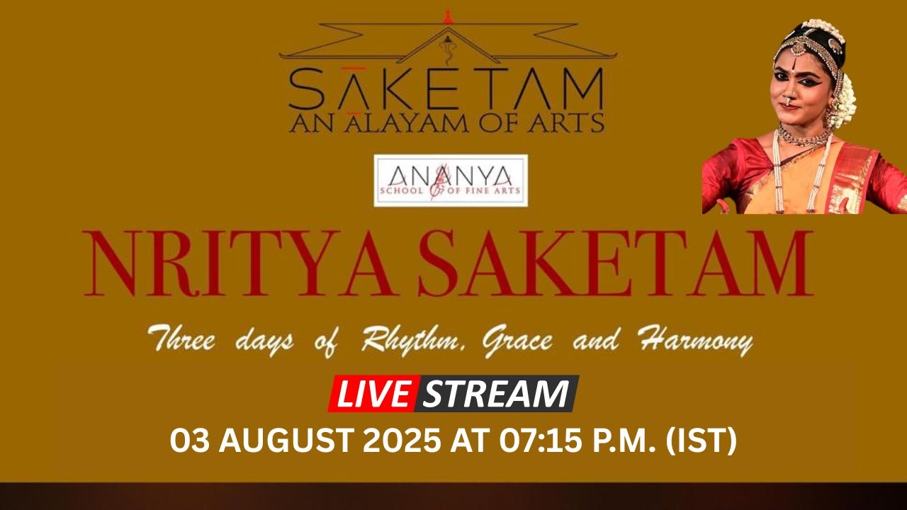 #Live: Ananya School of Fine Arts Presents  Nritya Saketam | Malavika Rajeevan