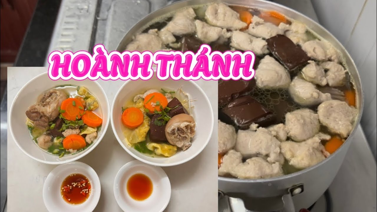 Cuối tuần với nồi Hoành Thánh - Đơn giản, thơm ngon hết nước chấm luôn 